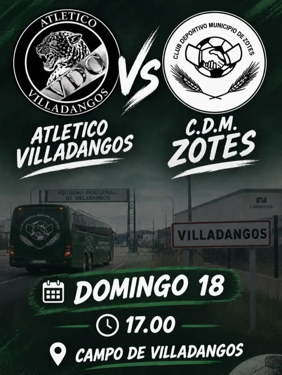 Fútbol: Atlético Villadangos VS C.D.M. Zotes
