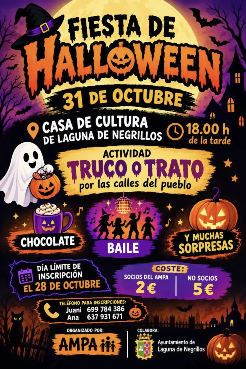 Halloween en Laguna de Negrillos