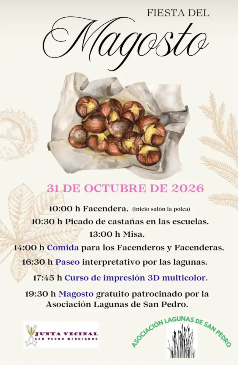 Fiesta del Magosto en San Pedro Bercianos