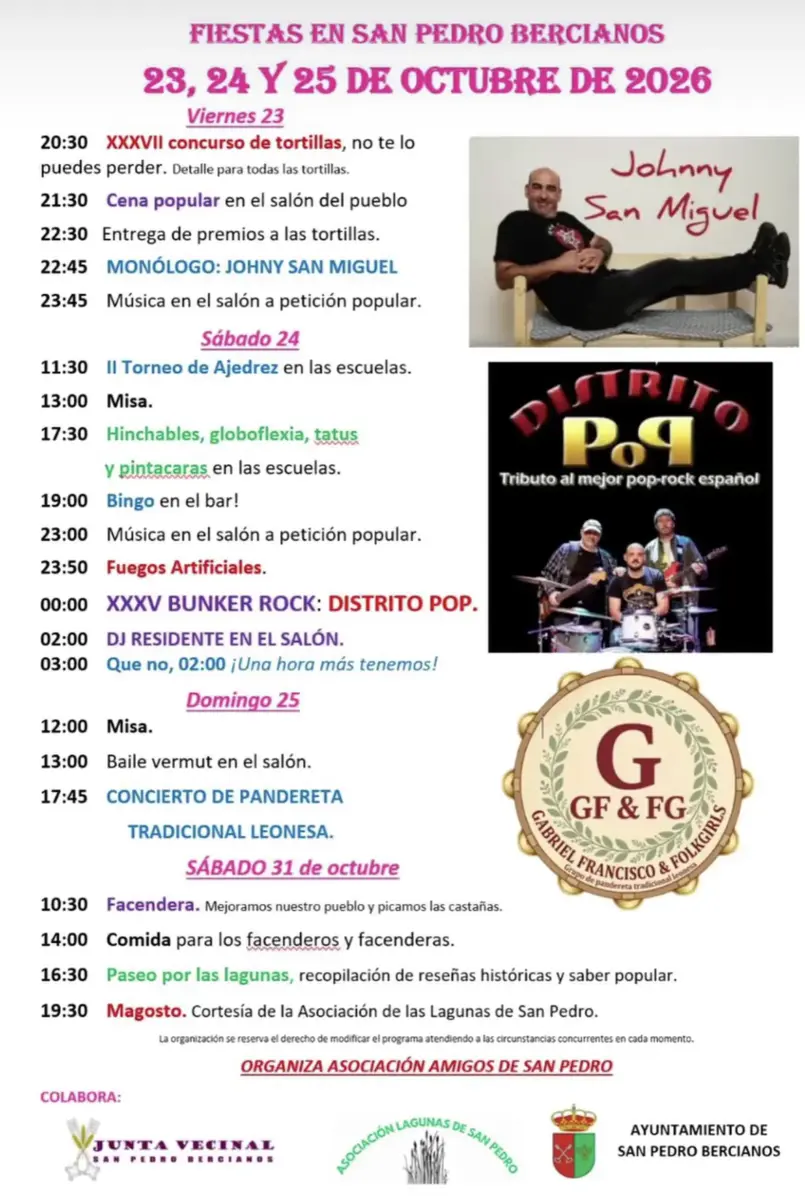 Fiestas de San Pedro Bercianos